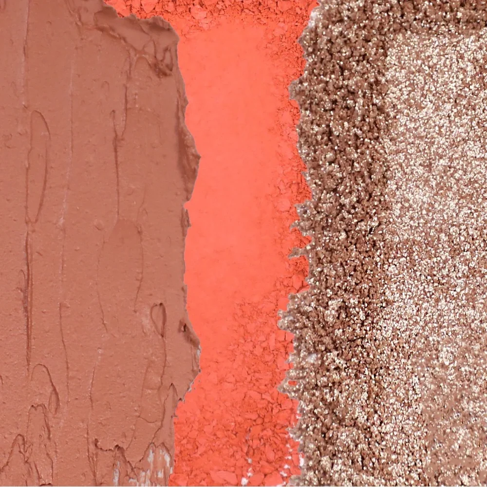 Alamar Viva La Cheekas Blush Palette - Coral, Peach, Shimmer